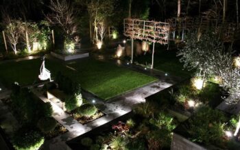 اضاءات الحديقة - لاندسكيب سمايل لأعمال الري واللاندسكيب